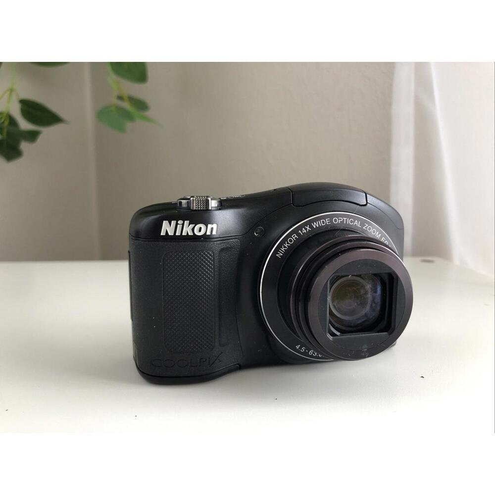 Nikon COOLPIX L620 18.1 MP 14x Wide Optical Zoom DIGITAL LCD Camera Tested Black - Picture 2 of 8